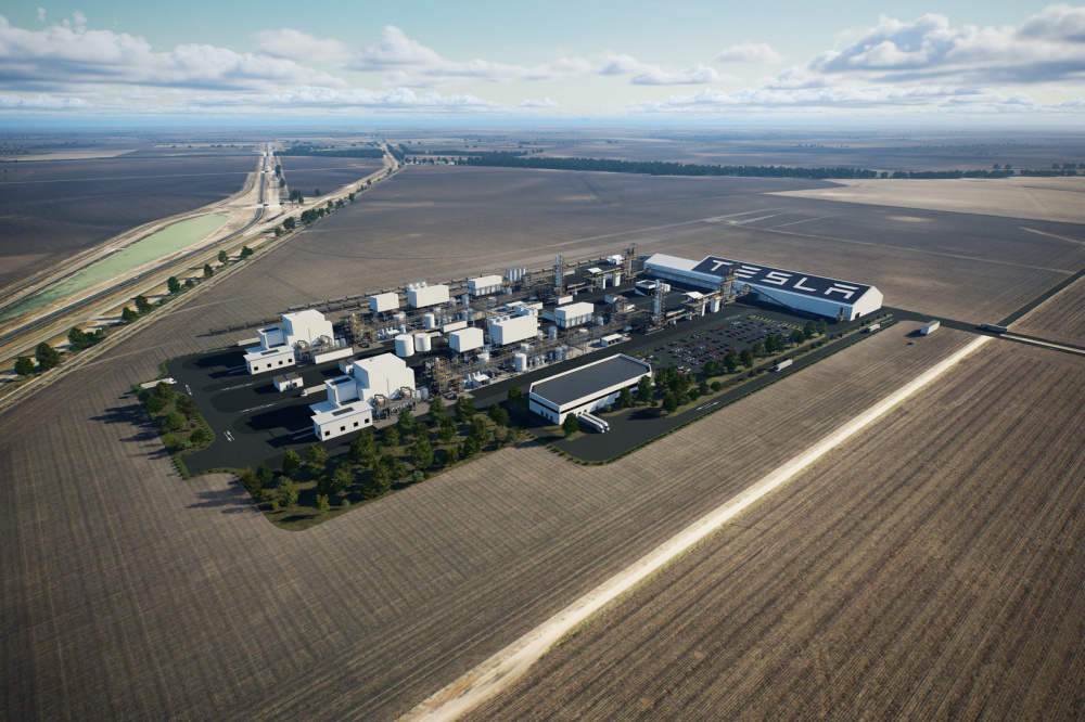 特斯拉在美国投建的首座精炼厂开工