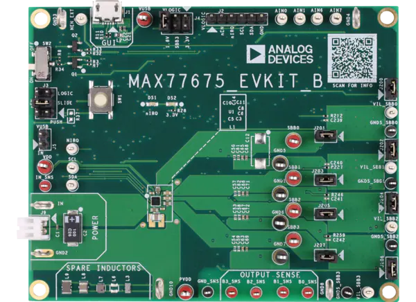 Analog Devices / Maxim集成MAX77675评估套件的介绍、特性、及应用