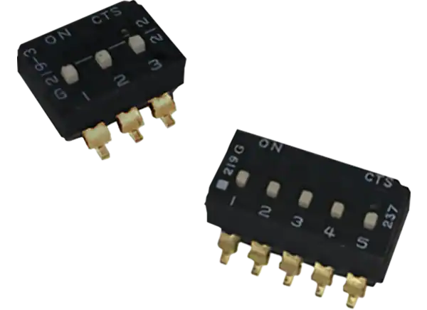 CTS电子元件219G SMD DIP开关的介绍、特性、及应用
