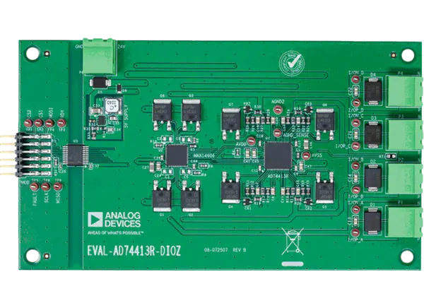 Analog Devices公司ad74413r - dioz评估板的介绍、特性、及应用