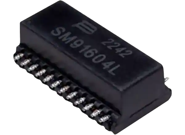 伯恩斯SM91604L局域网千兆以太网变压器的介绍、特性、及应用