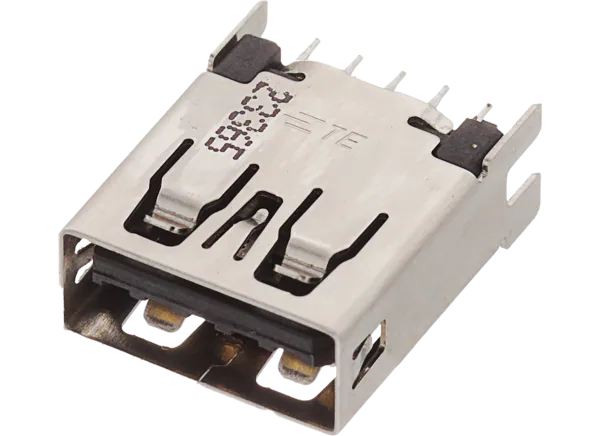 TE Connectivity垂直USB 3.2 A Gen 1 THT插座连接器的介绍、特性、及应用