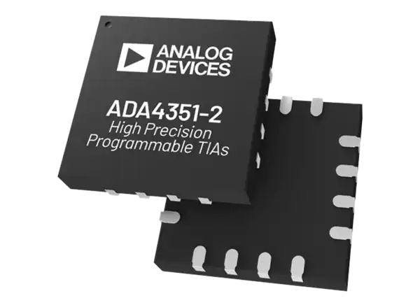 Analog Devices公司ADA4351-2精密可编程增益TIA的介绍、特性、及应用