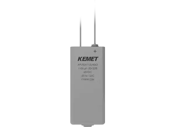 KEMET矩形铝聚合物电容器的介绍、特性、及应用