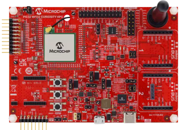 Microchip Technology WFI32E02高引脚计数(HPC)好奇板的介绍、特性、及应用