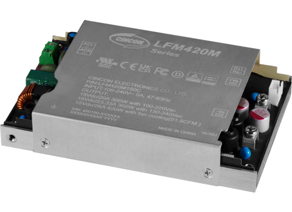 con LFM420M交流/直流电源与PFC的介绍、特性、及应用