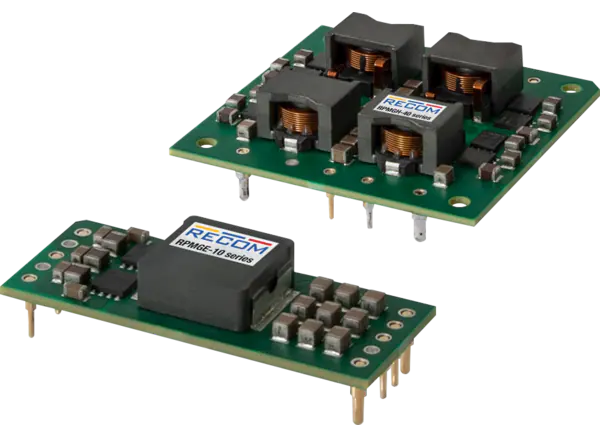 推荐功率RPMGE-10和RPMGH-40 DC/DC转换器的介绍、特性、及应用