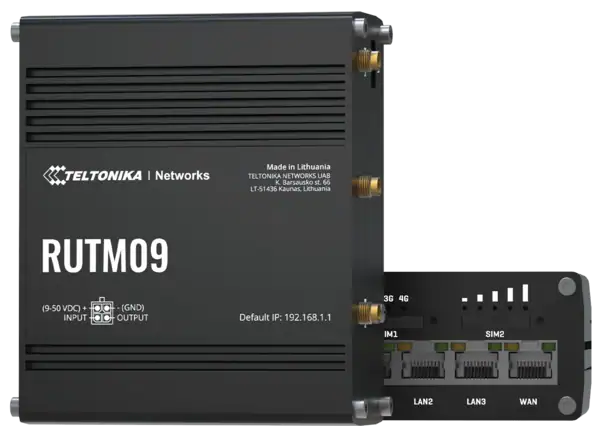 Teltonika RUTM09无线4G LTE路由器的介绍、特性、及应用