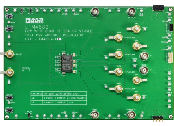 Analog Devices公司EVAL-LTM4683评估板的介绍、特性、及应用