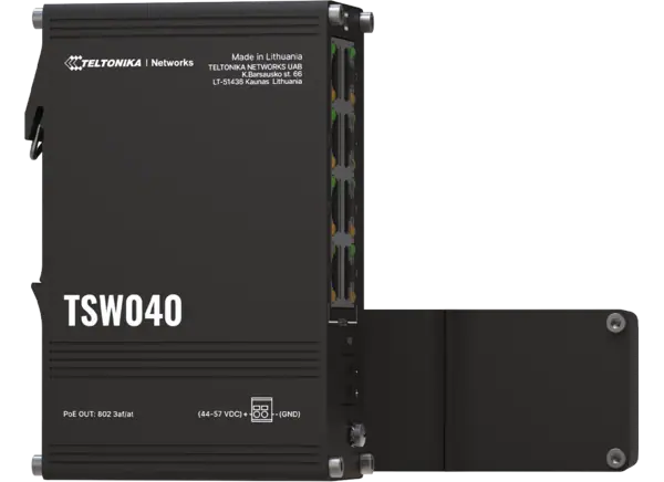 Teltonika TSW040 8端口PoE+交换机的介绍、特性、及应用