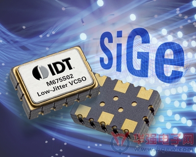 IDT 推出新的低抖动硅锗声表面压控振荡器产品系列