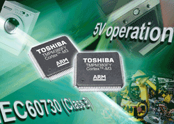 Toshiba推出工业/电器设备应用的MPU