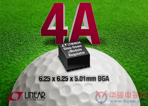 凌力尔特推出 14V、4A 降压型μModule? 稳压器LTM4624