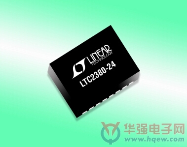 凌力尔特推出突破性无延迟 24 位 2Msps 逐次逼近寄存器模数转换器LTC2380-24