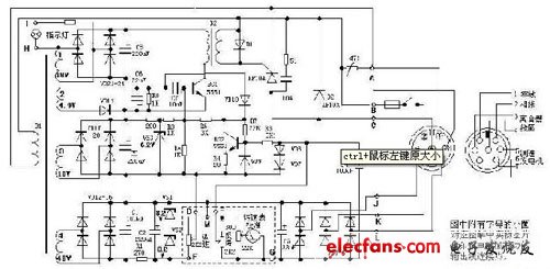 JD1A-90调速器工作原理图分析
