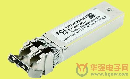FCI 推出低功率 SFP + SR 收发器