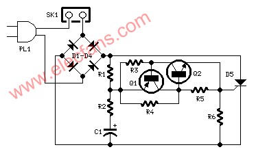 220V发光灯电路--220 Volts Flashing