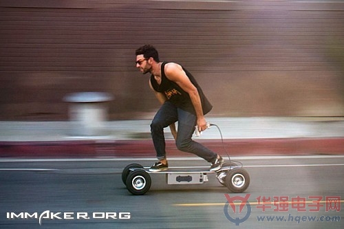 全地形电动滑板车E-Glide创意设计