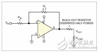 用一个串联反馈电路来设定输出阻抗节省产生3dB的输出功率损耗