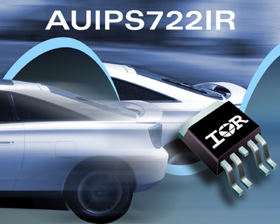 IR推出具有高频PWM功能的坚固可靠的AUIPS7221R智能电源开关
