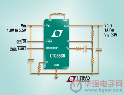 Linear推出同步降压-升压型转换器