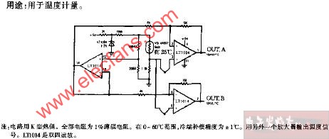 热电偶温度计电路图