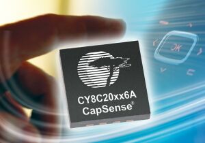 赛普拉斯CapSense电容式触摸感应器CY8C20xx6A问世