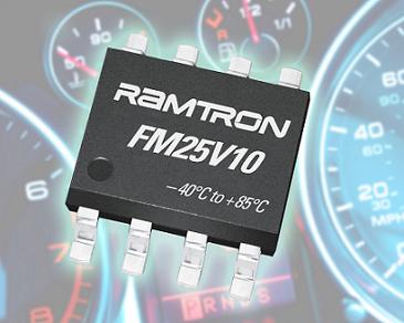 Ramtron串行F-RAM存储器FM25V10-G通过汽车等级认证