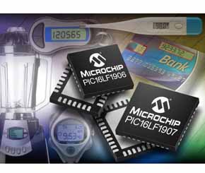 Microchip推出集成LCD控制功能的8位PIC?单片机