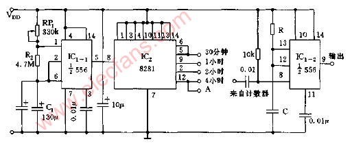 特长定时电路图