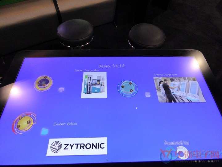 Zytronic提供大尺寸触摸桌对象识别功能