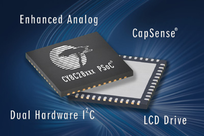 赛普拉斯推出新型具有增强模拟性能的PSoC?1器件