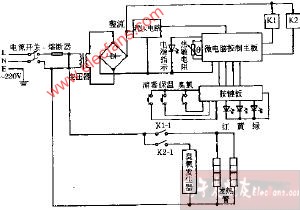 万和ZTD-88双功能电脑式消毒碗柜电路图