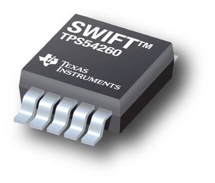 TI推出60V输入电压的2.5A降压SWIFT转换器