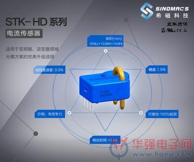 希磁科技推出低成本、小体积、高性能电流传感器：STK-HD系列