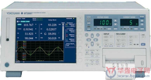横河推出新款高精度功率分析仪WT3000T
