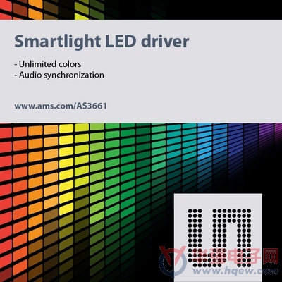 奥地利微电子发布新款智能LED驱动芯片
