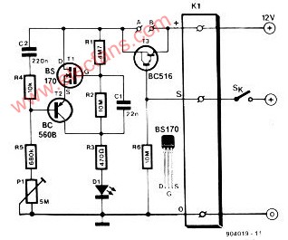 低功耗闪烁器电路--Low power blink led