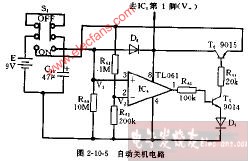 DT840D、CM3900A型自动关机电路图
