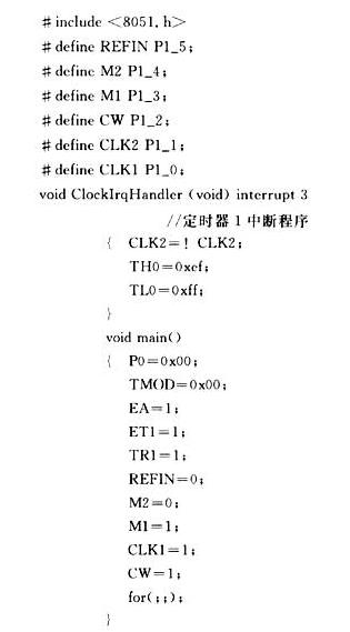 单片机与TA8435联接控制步进电机原理图
