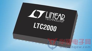 凌力尔特新推 16 位 2.5Gsps 数模转换器LTC2000