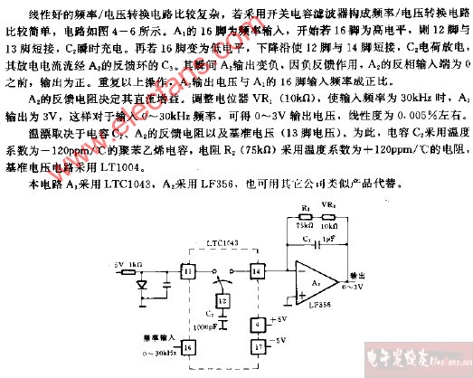 频率、电压转换电路图