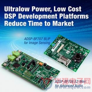 ADI低成本DSP开发平台加快成像检测和高级音频应用上市时间