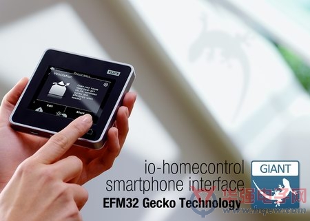 EFM32 Giant Gecko MCU助力打造触摸屏遥控器