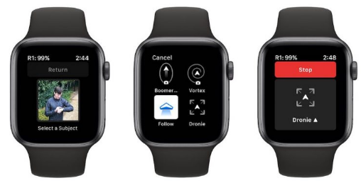 Skydio的自主飞行无人机已支持通过Apple Watch操控