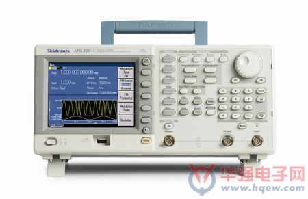 泰克公司推出简易型AFG3000C系列任意波形/函数发生器