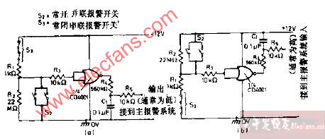 警敏器瞬态压缩装置原理图电路图