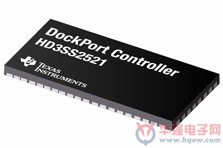 TI单芯片DockPort通过统一线缆支持 DisplayPort