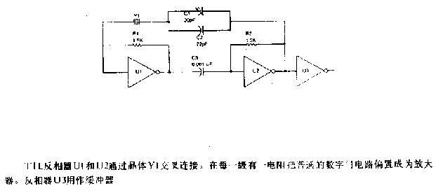 TTL振荡器电路图