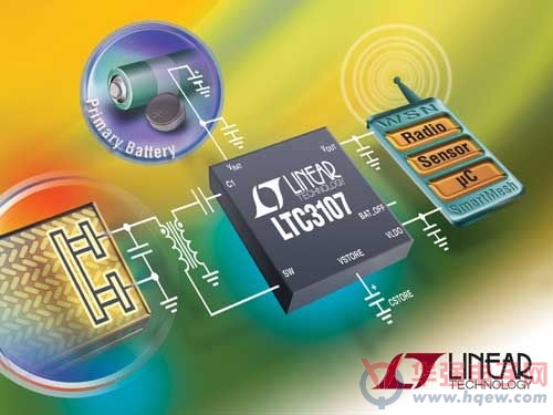 Linear发布新型DC/DC转换器LTC3107